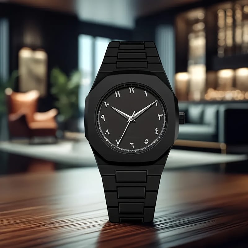Arabic Aura Watch - Modern Creative Design Waterproof